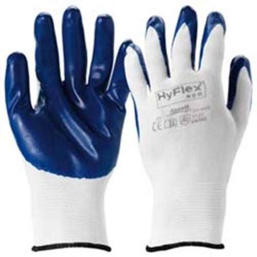 Ansell 11-900 Gr.10 Nitril - Handschuh Hyflex NBR Teilbeschichtung blau