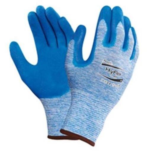Ansell Handschuh 11-920 Gr.6 HyFlex®, blau, Nylon-Träger