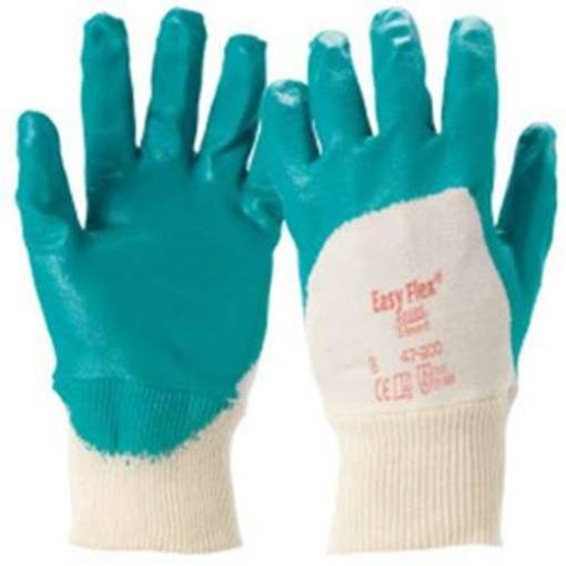 Ansell 47-200 Gr.7 EASY FLEX Teilbeschichtet, Strickbund, Schutzhandschuh