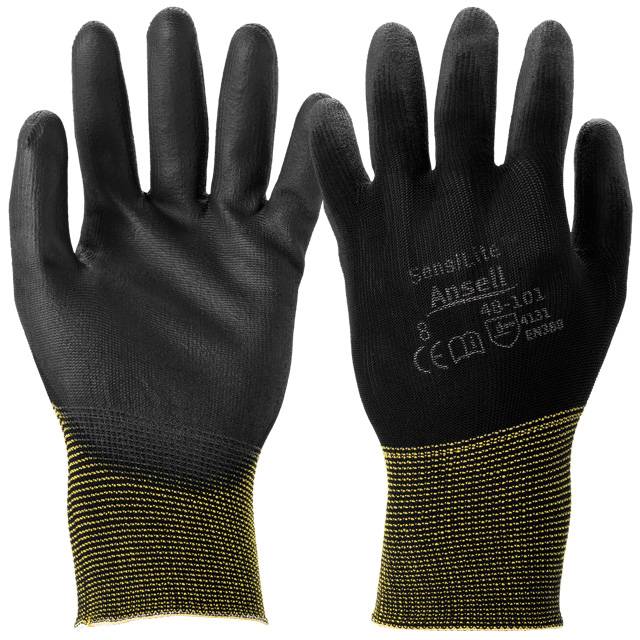 Ansell 48-101 Gr.6 PU - Handschuh Sensilite
