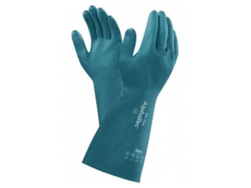 Ansell 58-335 ALPHATEC® Gr.11 Nitrilschaum, grün-blau Schutzhandschuh