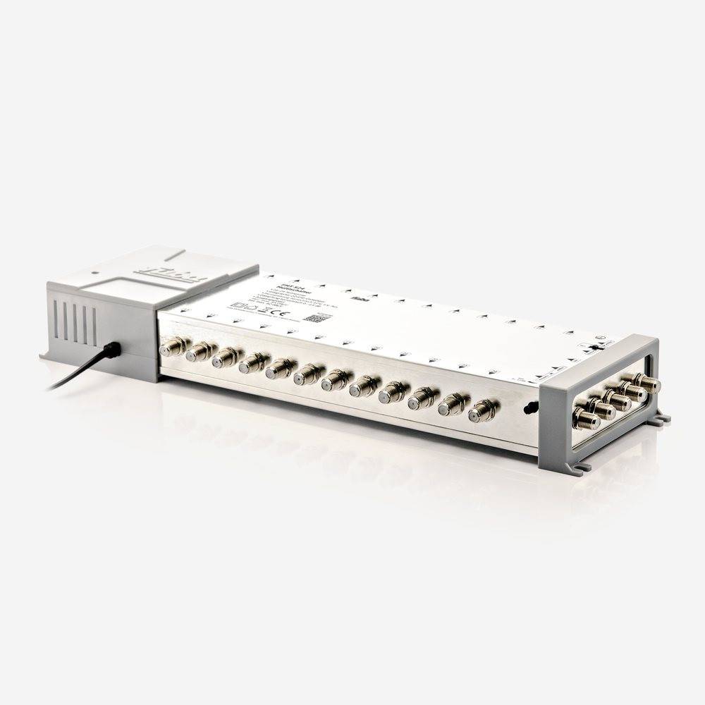 Fuba FMT 524 Multischalter 5/24 - SAT Multischalter 24 Teilnehmer/Receiver/TV mit Energiesparnetzteil - Multiswitch Quattro- und Quad-LNB tauglich
