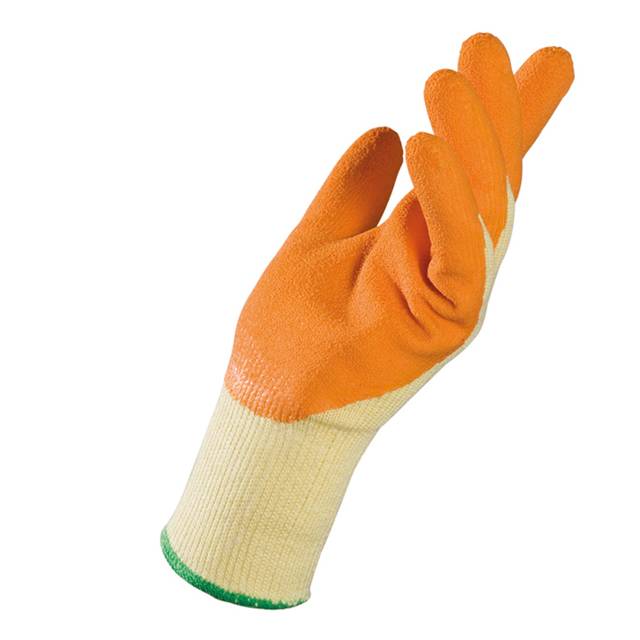 Mapa 328 Titan (ex: ENDURO) Gr.10 Handschuh Naturlatex, BW, orange, Kat.II