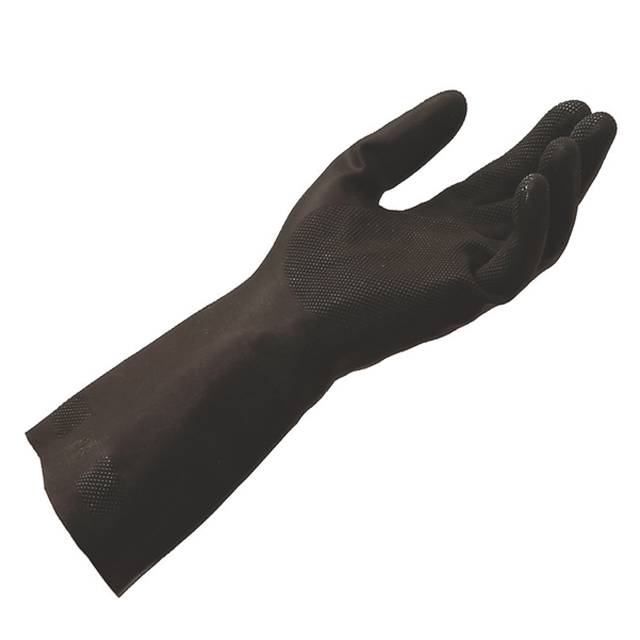 Mapa TECHNIC 401 Chemikalienschutzhandschuh Gr.8 30401318 Neopren, schwarz