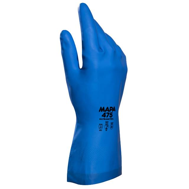 Mapa 475 Ultranitril (ex: Ultrafood) Gr.8 34475128 Nitril blau Handschuh