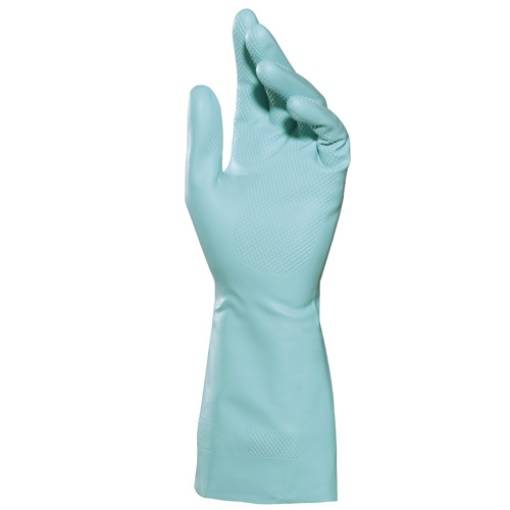 Mapa 454 Ultranitril (ex: OPTIMO) Gr. 7 Handschuh Synthetik-Latex, türkis