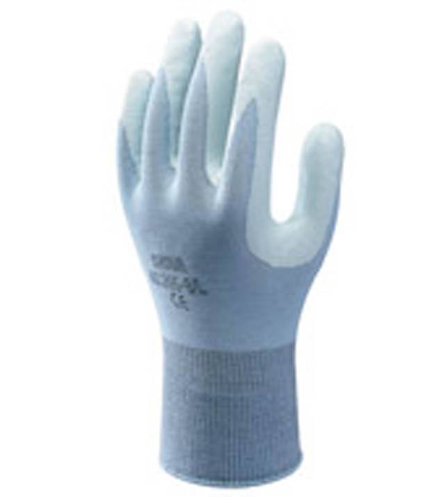 SHOWA® 265R Gr.6 ( S ) Handschuh ASSEMBLY GRIP LITE Nylongewebe, Nitril, weiß