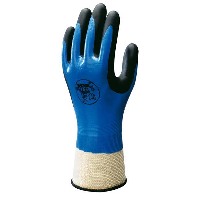 SHOWA® 377 Gr.10(XXL) Schutzhandschuh FC Polyester, Nylon, Nitril