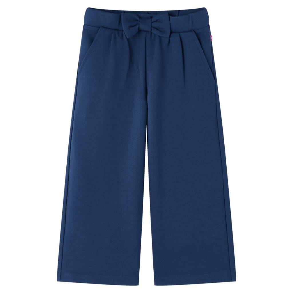 Kinderhosen mit Weiten Beinen Marineblau 128