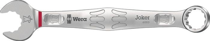 WERA 5020208001 Ringmaulschlüssel 6003 Joker SW 17 mm Länge 190 mm Form A CV-Sta