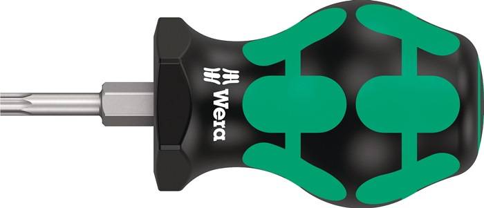 WERA 5008857001 Schraubendreher 367 TORX® Stubby Gr.T 15 Klingenlänge 25 mm 2