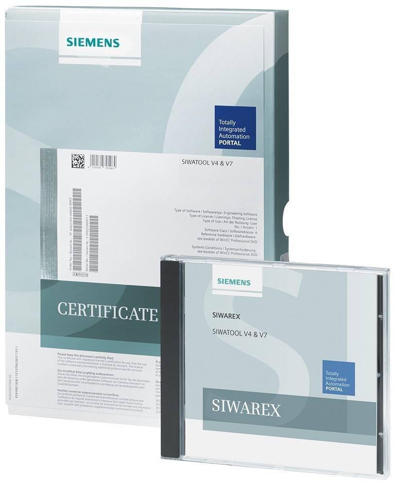 Siemens Dig.Industr. SIWATOOL V4 und V7 7MH4900-1AK01