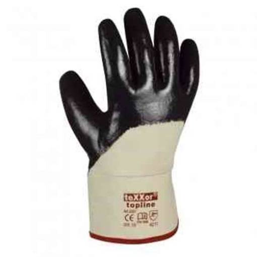 teXXor® 2321_10 Gr.10 topline, Nitril-Handschuhe mit Stulpe, Kat. 2, Nitril