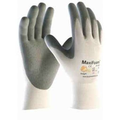 ATG MaxiFoam XCL 2433_9 Gr.9 (34-600) Nylon-Strickhandschuhe, Kat.2, Nitrilscha