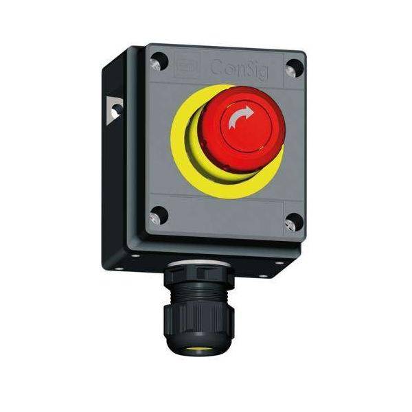 Stahl Pilzsperrtaster 8040/1180X-10L07SA05