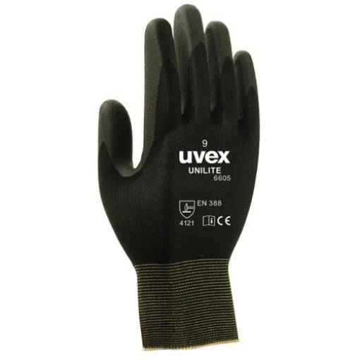 Uvex 6057310 Schutzhandschuhe unilite Strick Nitril Montage Größe 10