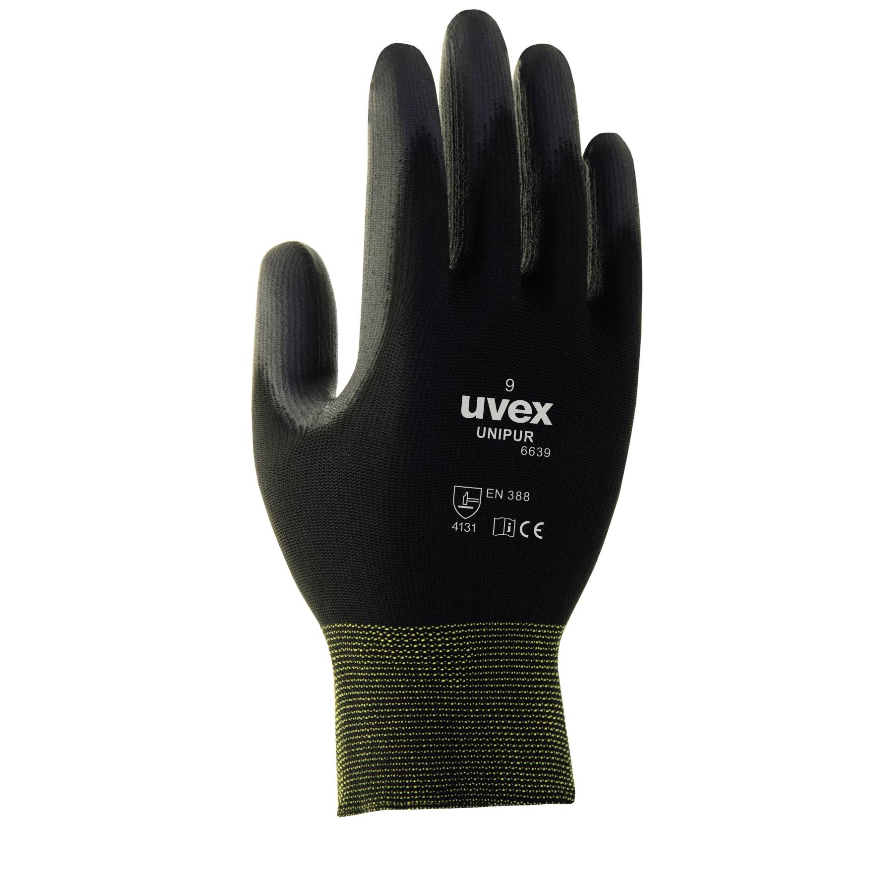 Uvex 6024809 Schutzhandschuhe unipur 6639 60248 Größe 9