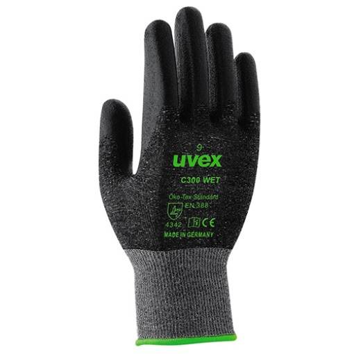 Uvex 6054208 Schutzhandschuhe C300 wet 60542 Größe 8