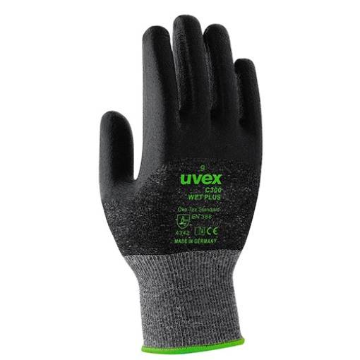 Uvex 6054607 Schutzhandschuhe C300 wet plus 60546 Größe 7