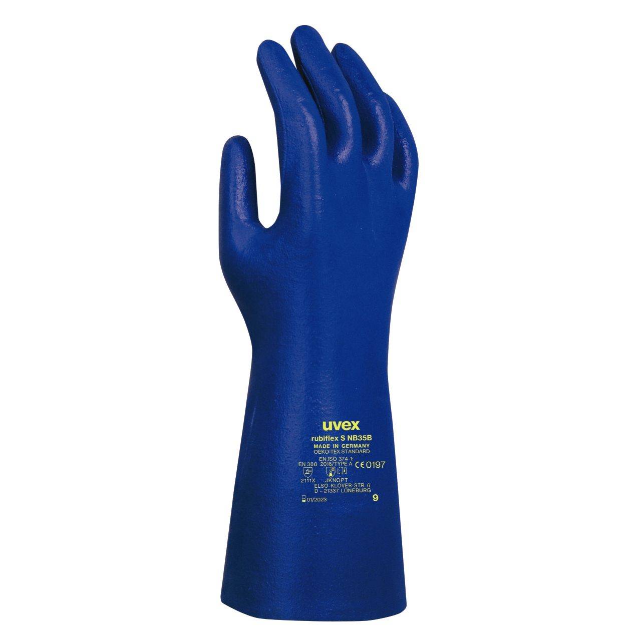 Uvex 6022411 Schutzhandschuhe rubiflex S NB35B 60224 Größe 11