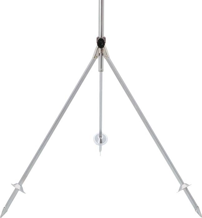 GEKA 57.5680.9 Dreibeinstativ 2xG3/4Zoll AG Stahl verzinkt mit Standspitzen