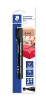 STAEDTLER Lumocolor 350 - Schwarz - Meißel - Schwarz - Polypropylen (PP) - 2 mm