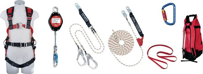 MAS 41080 Absturzsicherungsset Bau 6-teilig