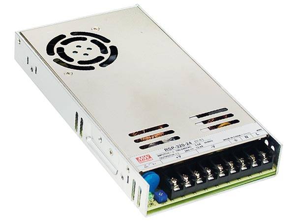 INDUSTRIE-SCHALTNETZTEIL - 1 AUSGANG - 320 W - 12 V - CLOSED FRAME (GESCHLOSSENE BAUFORM)