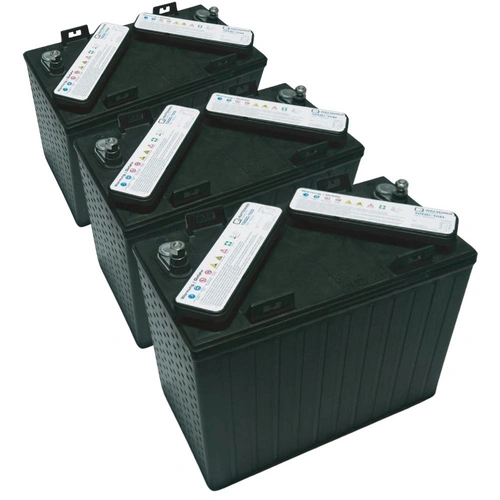 3x Q-Batteries 12DC-150 12V 150Ah Deep Cycle Traktionsbatterie 3x Q-Batteries 12DC-150 12V 150Ah Deep Cycle Traktionsbatterie