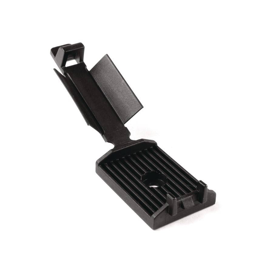 HellermannTyton Flachbandkabelhalter FKH30 PA66HIR BK 100