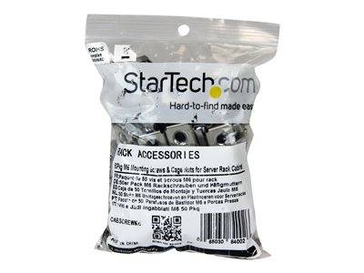 STARTECH M6 Käfigmuttern/ -Schrauben Server, Storage & USV Server-, Speicher- und USV-Zubehör