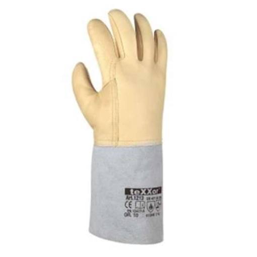 teXXor® Schweißerhandschuh ARGON III Kat. 2, 1213_8 Gr.8 Rindnappaleder