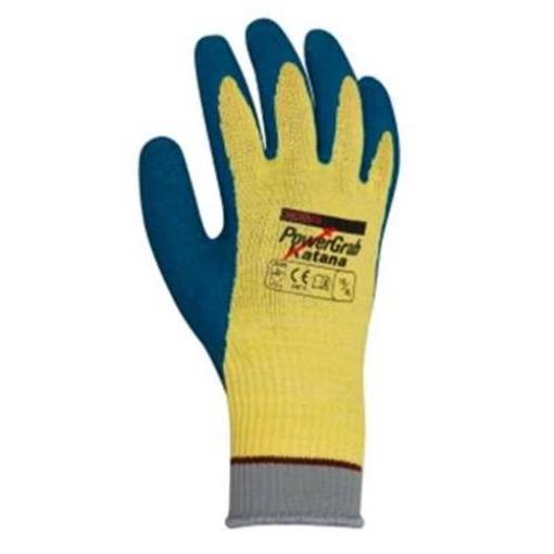 TOWA PowerGrab Katana Aramid-Strickhandschuhe, Kat. 2, mit Latex 1984_9 Gr.9