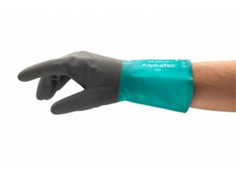 Ansell 58-535W AlphaTec® NEU Gr.11 Nitril-Schutzhandschuh vollbeschichtet grün