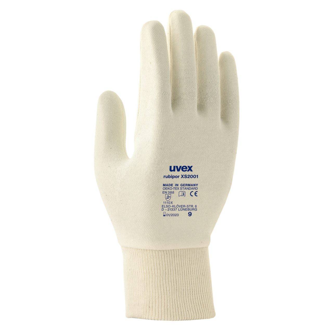 Uvex 6027605 Schutzhandschuhe rubipor XS2001 60276 Größe 5