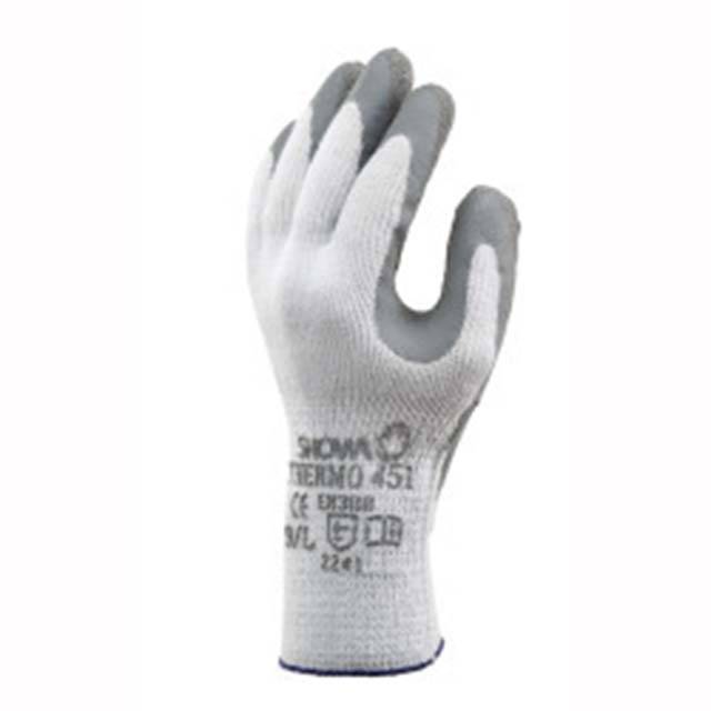 SHOWA® Thermo 451 Gr.10 (XL) Acryl, BW, PE, Latex, grau Handschuh