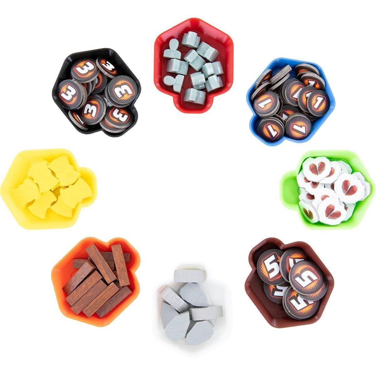 3D14SET - 16er Set Token-Tray SHELL Mini