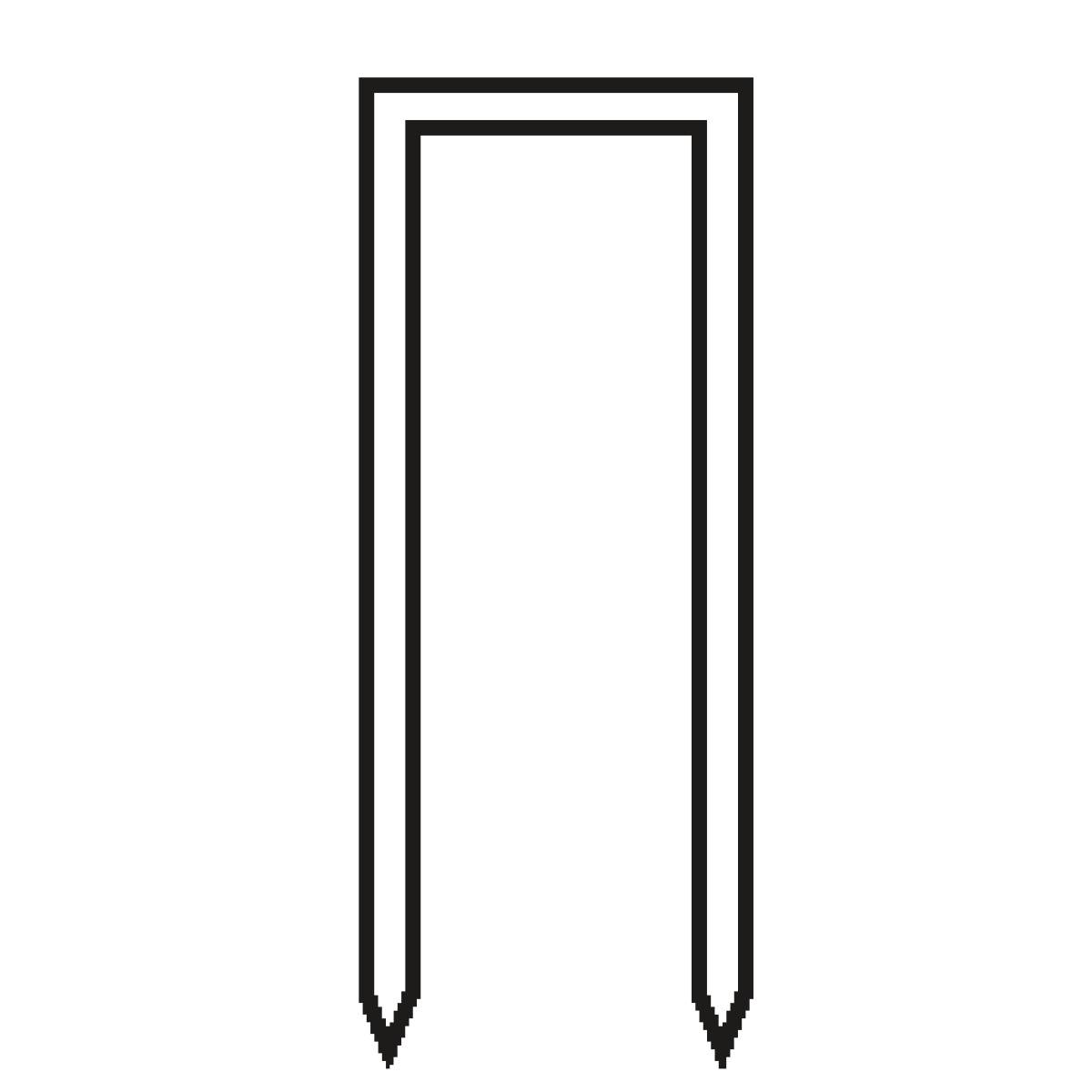 AIRCRAFT 2405325 Klammern Typ 90 25 mm