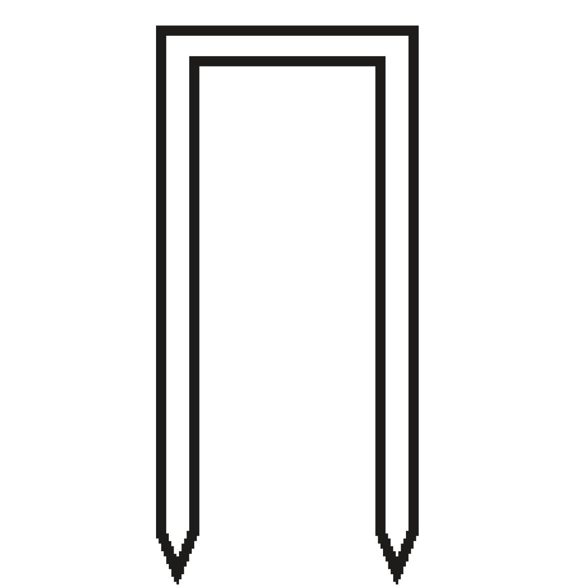 AIRCRAFT 2405319 Klammern Typ 90 19 mm