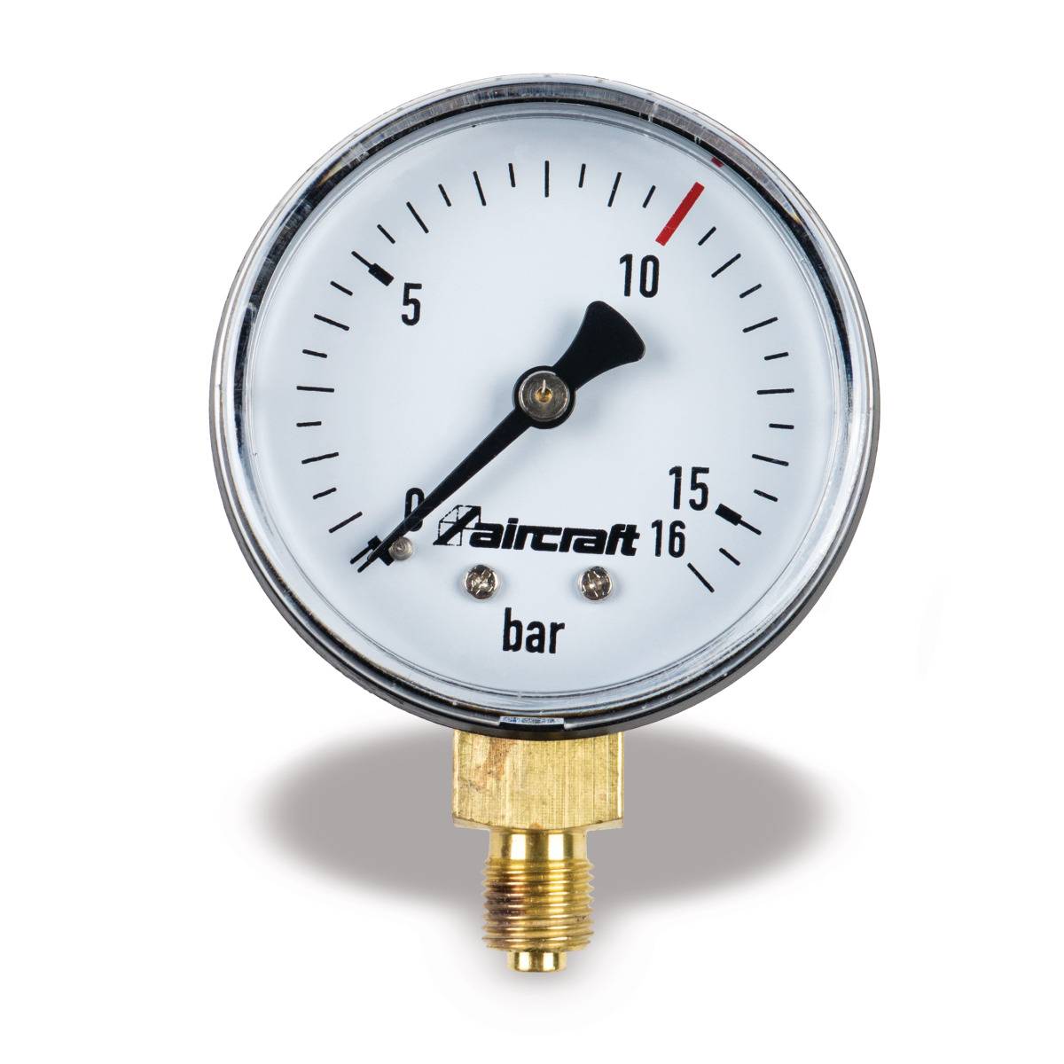 Aircraft 2506440 Manometer Ø 40 mm, 1/8" hinten, 10 bar
