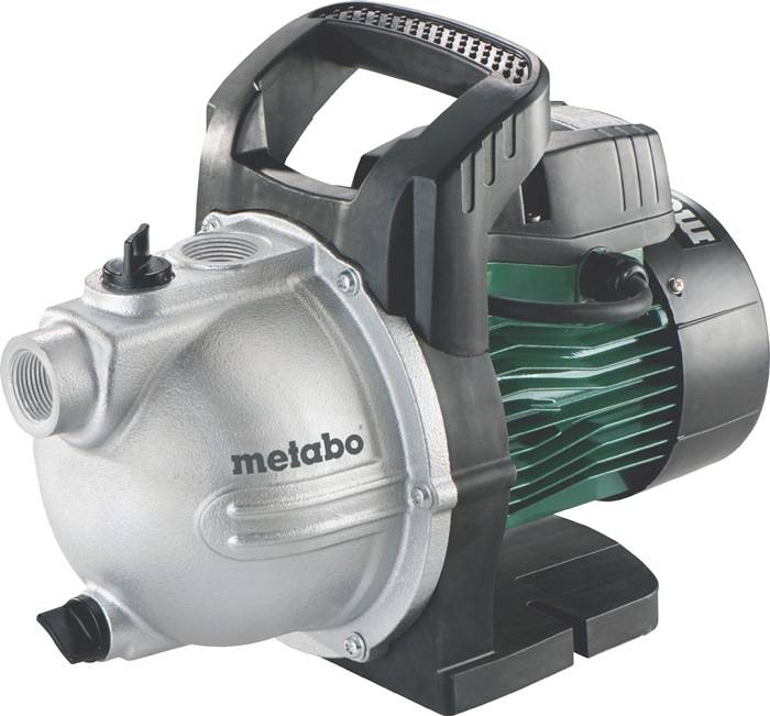 METABO 600963000 Gartenpumpe P 3300 G 3300 l/h 45 m 4,5 bar 900 W Grauguss 25,4