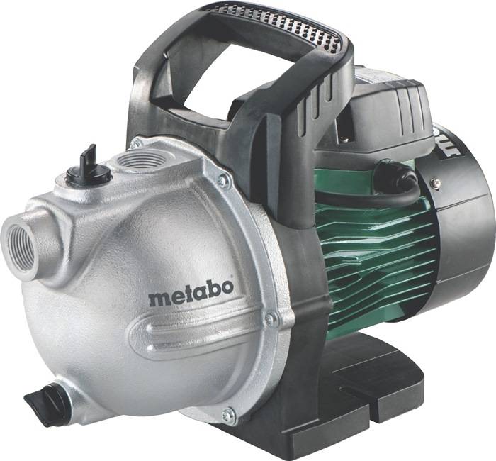 METABO 600964000 Gartenpumpe P 4000 G 4000 l/h 46 m 4,6 bar 1100 W Grauguss 25,4