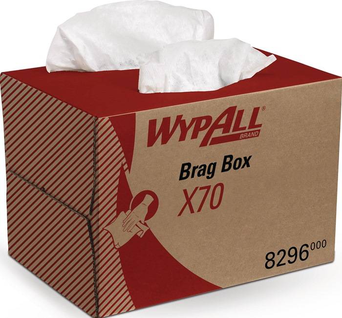 WYPALL 8296 Wischtuch WypAll® X70 8296 L426xB282ca. mm weiß 1-lagig