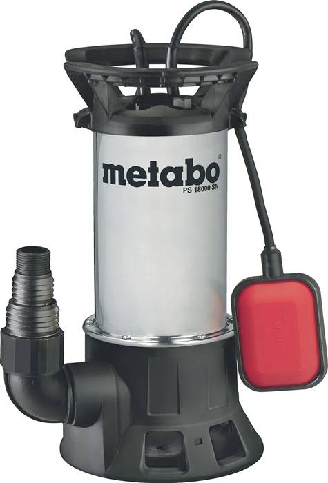 METABO 0251800000 Tauchpumpe PS 18000 SN 19000 l/h 1100 W Edelstahl
