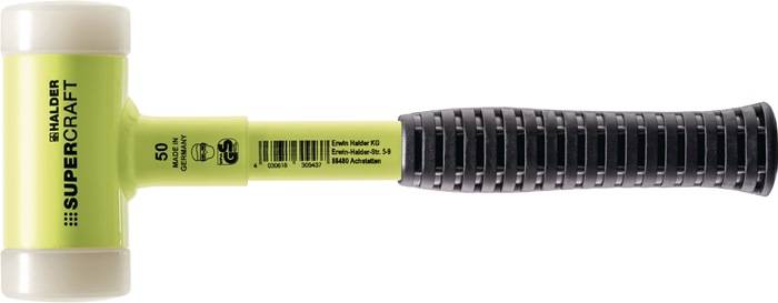 HALDER 3377130 Schonhammer SUPERCRAFT L.295mm Kopf-D.30mm STA hart splitterfrei