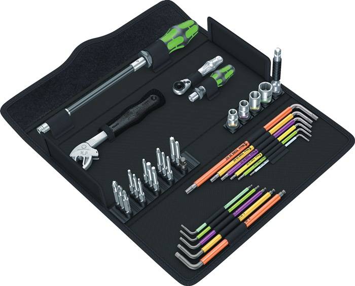 WERA 5134013001 Schraubwerkzeugsatz KK F 1 35-teilig