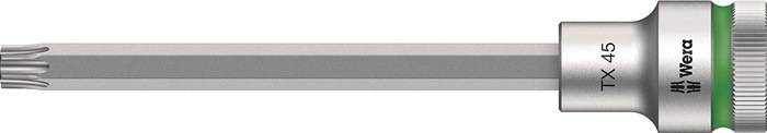 WERA 5003855001 Steckschlüsseleinsatz 6767 C HF TORX® 1/2 Zoll T45 Länge 140 mm