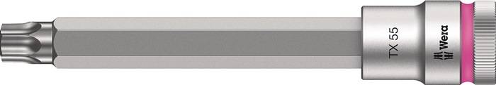 WERA 5003857001 Steckschlüsseleinsatz 6767 C HF TORX® 1/2 Zoll T55 Länge 140 mm