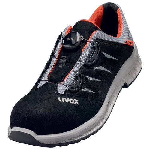 Uvex 6908240 2 trend Halbschuhe S1P 69082 schwarz, grau, rot Weite 11 Größe 40