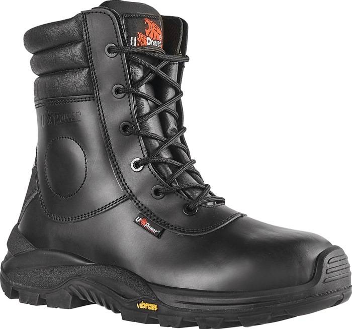 U.POWER UM70354-42 Sicherheitswinterstiefel LEOPARD Größe 42 W. 11 schwarz Glat